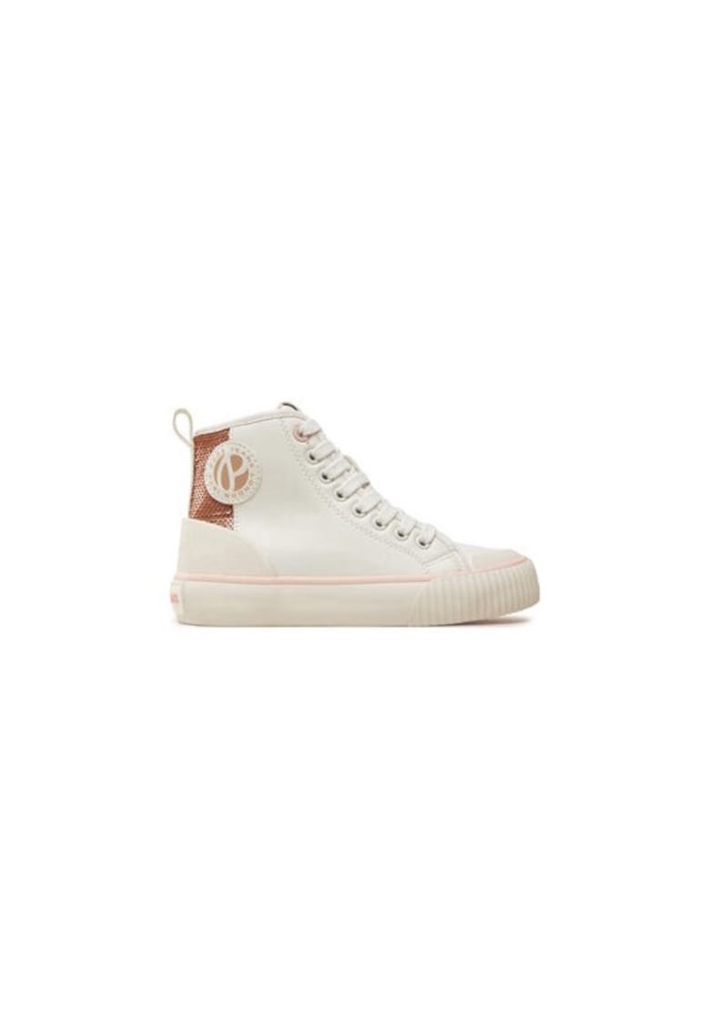 Pantofi fete 304420207 - Piele ecologica - Alb - Alb