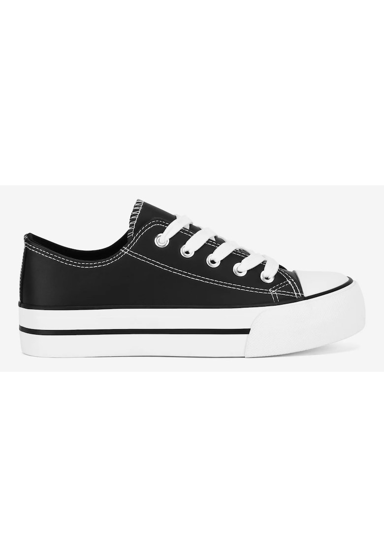 Tenisi fete 5905588804758 - Sintetic - Negru - Negru