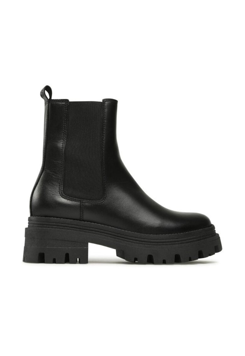 Ghete dama 303133085 - Piele naturala - 39 EU - Negru