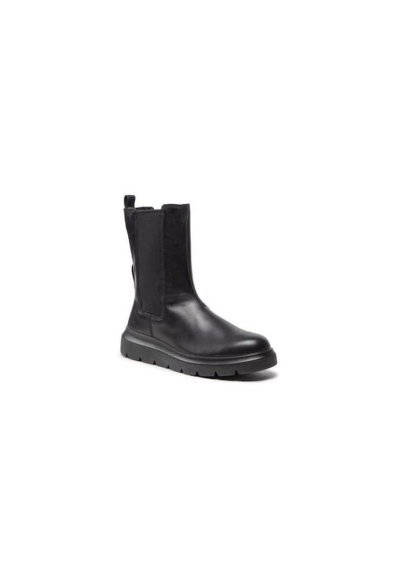 Ghete dama 301300618 - Piele naturala - 35 EU - Negru