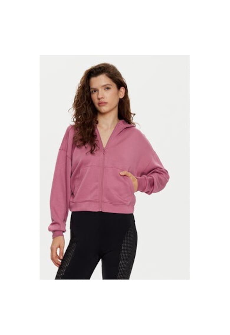 Bluza dama - 303942762 - Modal/Poliester - Roz - Roz