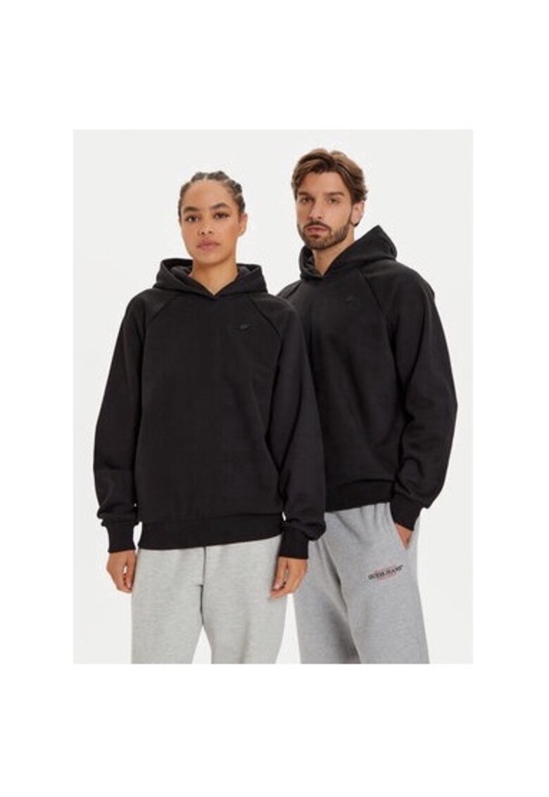 Bluza unisex - 303942854 - Bumbac/Poliester - Negru - Negru