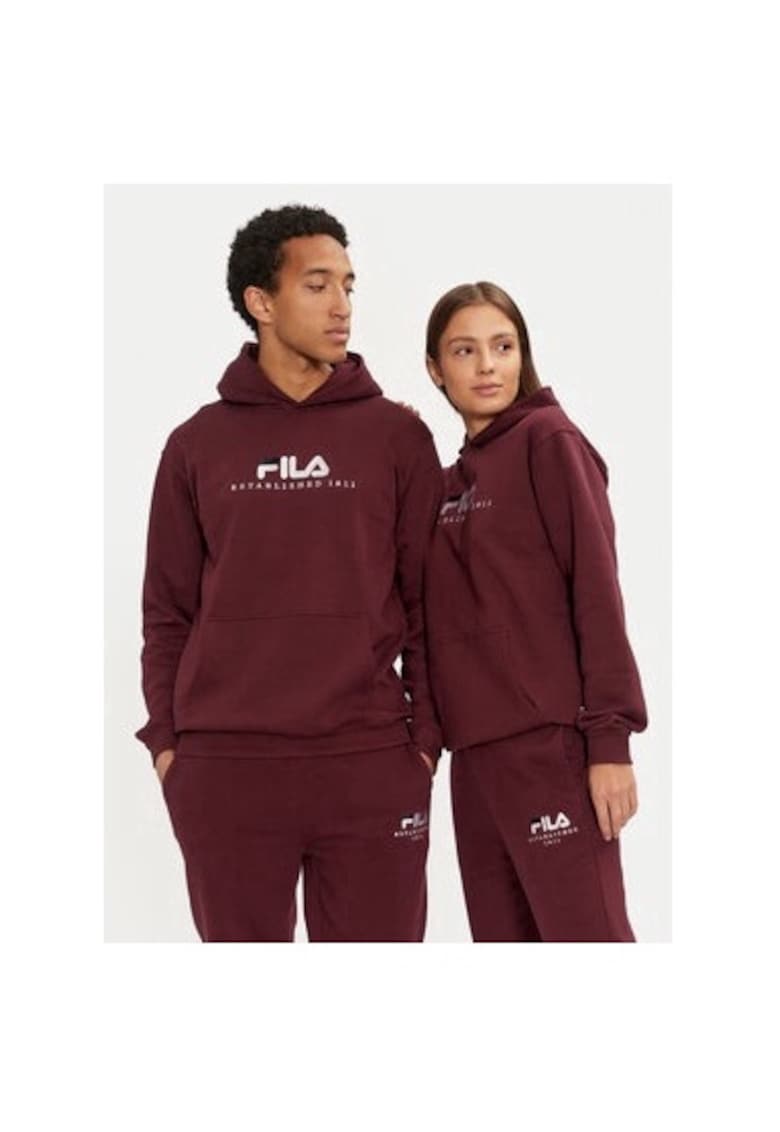 Bluza unisex - 304600531 - Bumbac/Poliester - Rosu - Rosu