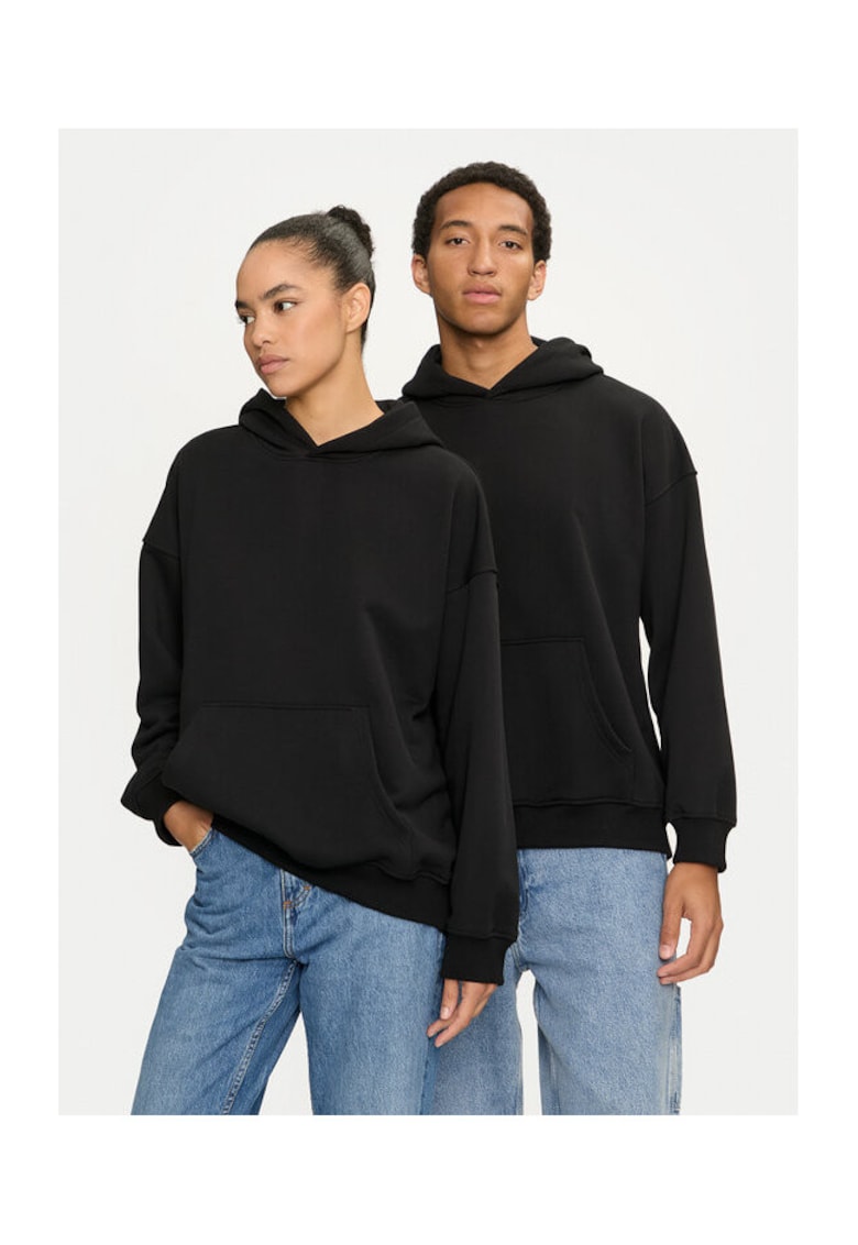 Bluza unisex - 304683619 - Bumbac - Negru - Negru