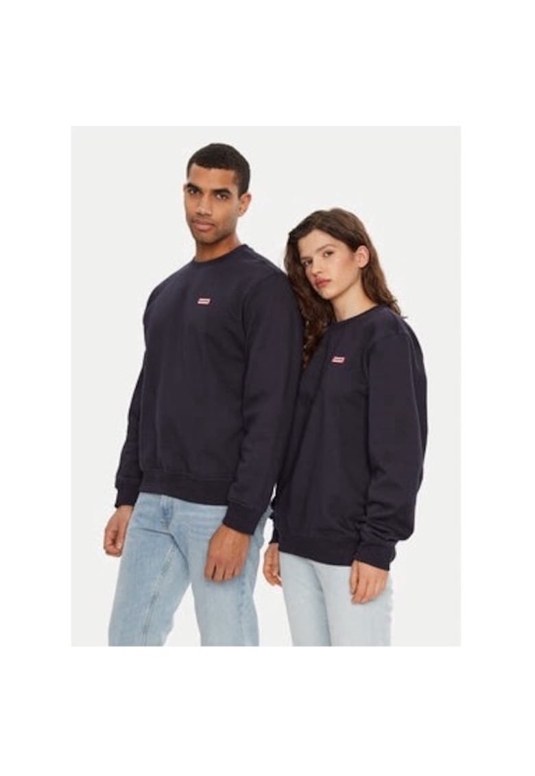 Bluza unisex - 304761409 - Bumbac - Albastru - Albastru