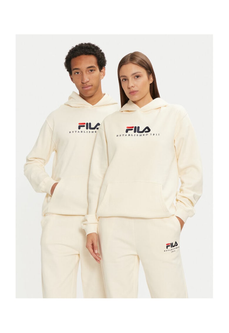 Bluza unisex - 304600494 - Bumbac/Poliester - Bej - Bej