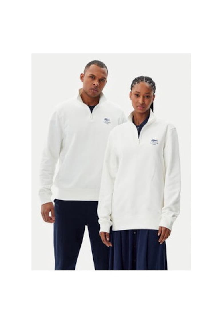 Bluza unisex - 304995187 - Bumbac - Alb