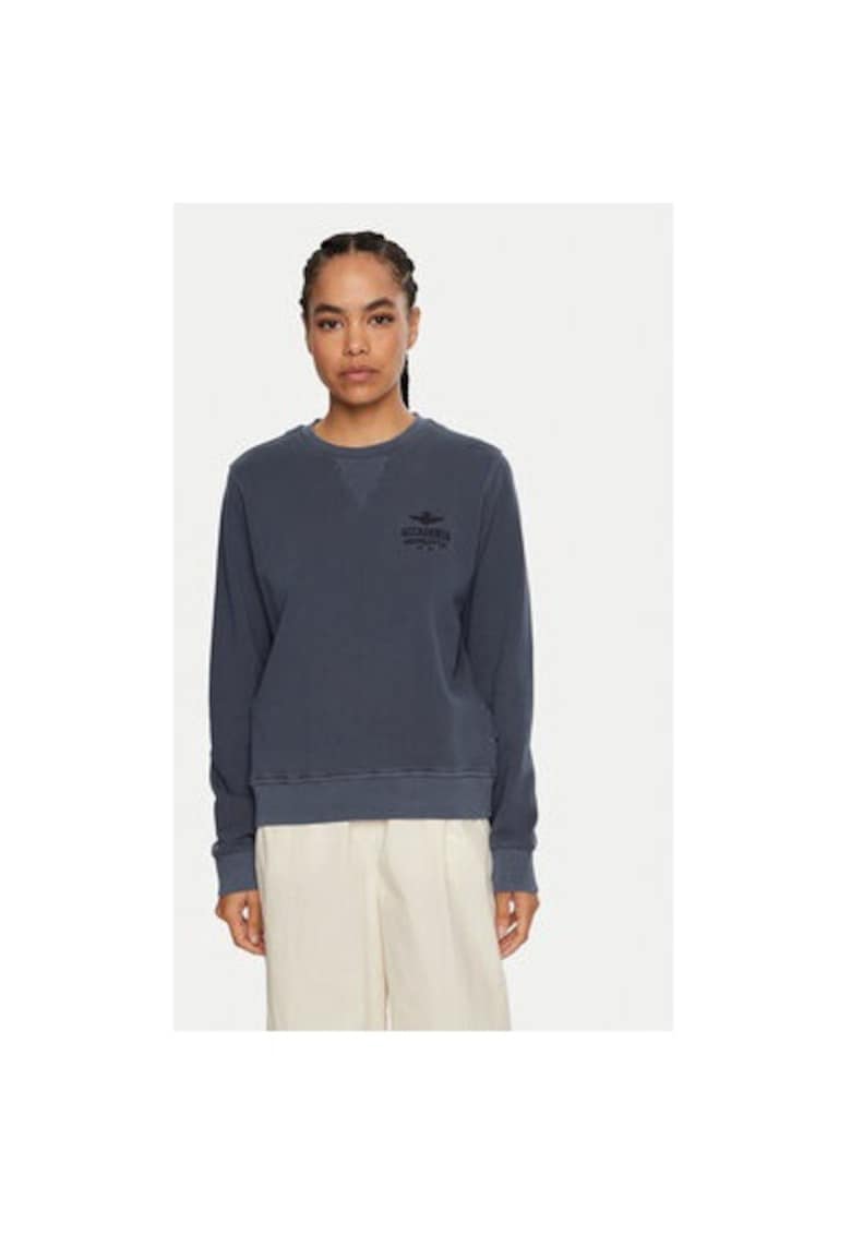 Bluza dama - 304563522 - Bumbac - Albastru