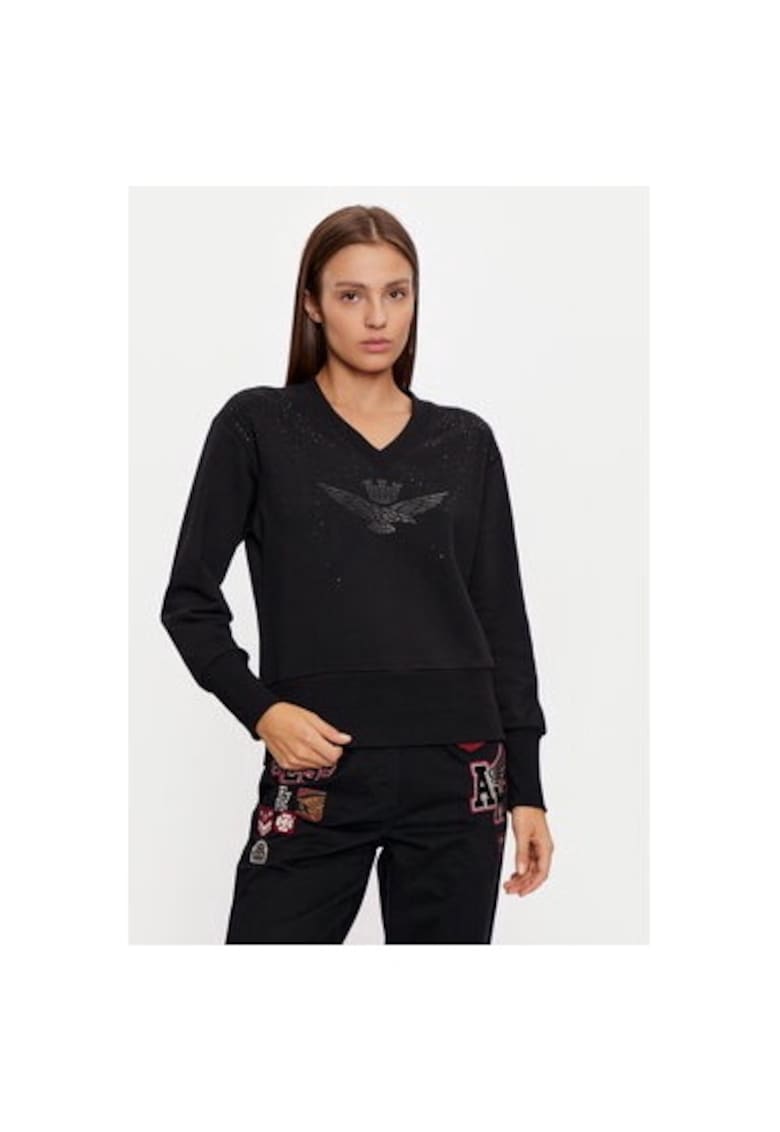 Bluza dama -  304565274 - Bumbac - Negru