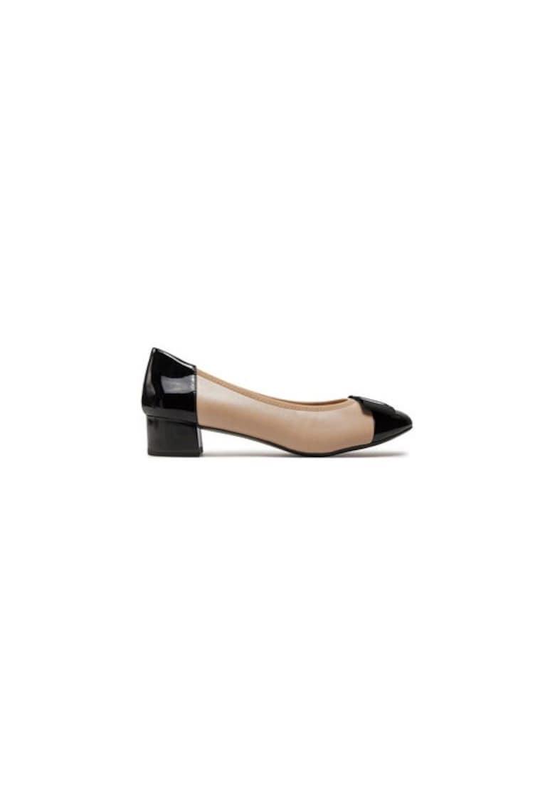 Pantofi dama 303662219 - Piele naturala - Bej - Bej