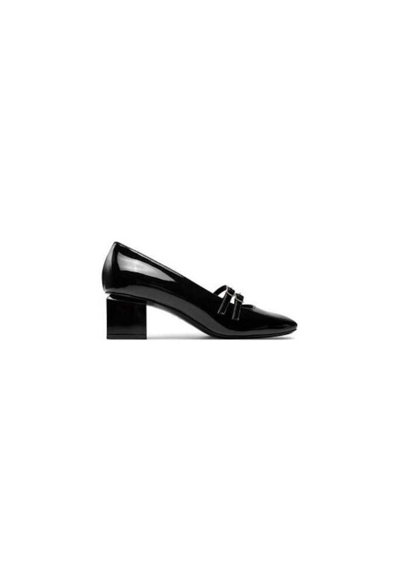 Pantofi dama 304339257 - Piele naturala - Negru - Negru