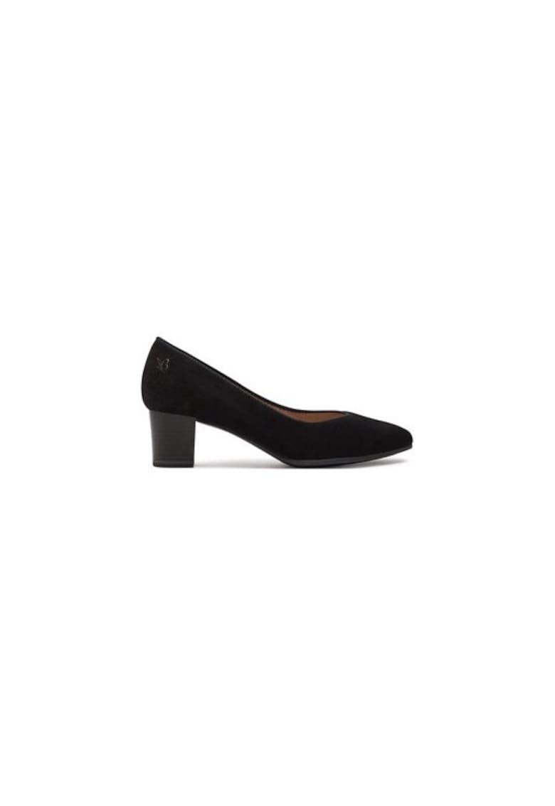 Pantofi dama 304313189 - Piele naturala - Negru - Negru