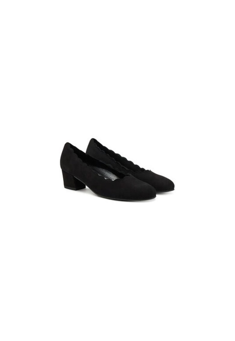 Pantofi dama 304982446 - Piele naturala - Negru