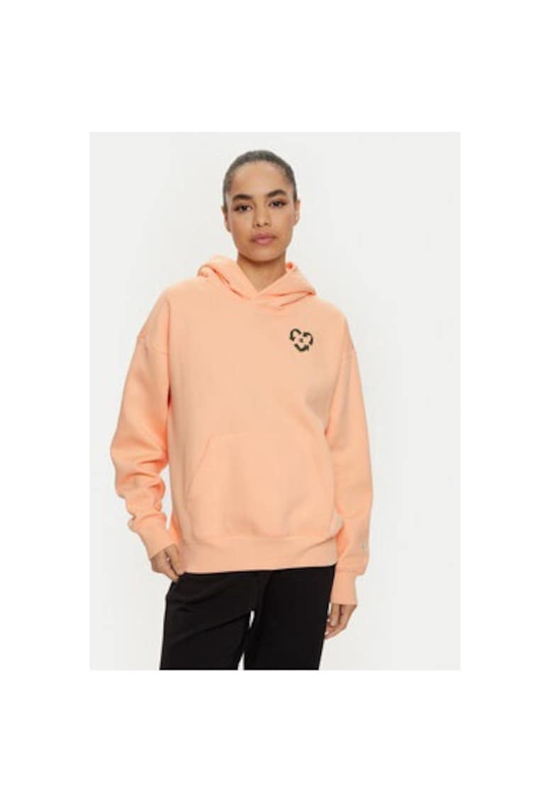 Bluza dama - 304697883 - Bumbac/Poliester - Portocaliu - Portocaliu