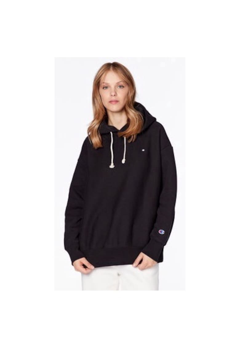 Bluza dama - 302203086 - Bumbac/Poliester - M INTL - Negru