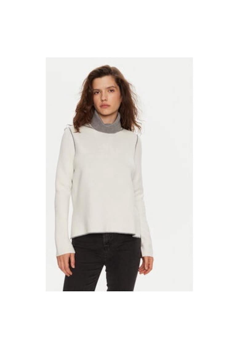 Bluza dama -  304530999 - Viscoza/Poliester/Poliamida - Alb