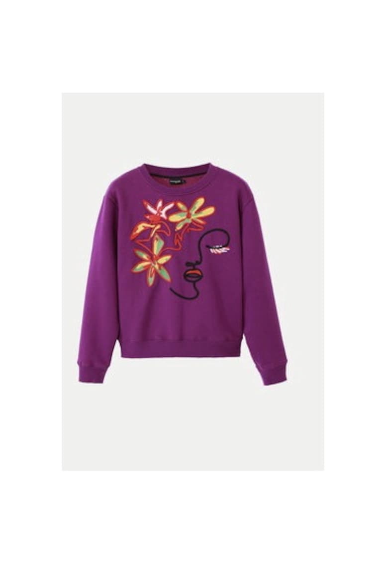 Bluza dama -  304478093 - Bumbac - Violet