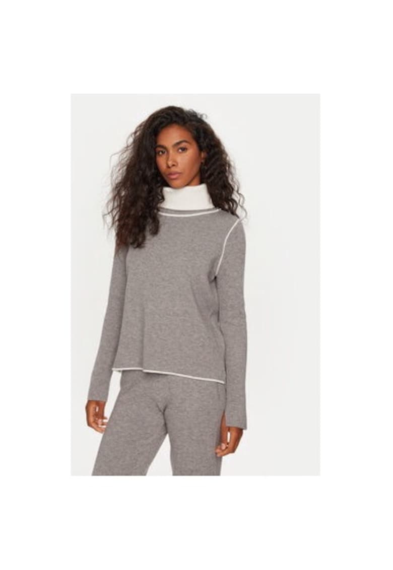 Bluza dama -  304530944 - Viscoza/Poliester/Poliamida - Gri Bluza dama -  304530944 - Viscoza/Poliester/Poliamida - Gri