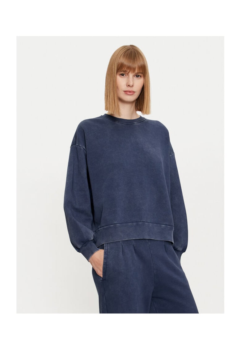 Bluza dama - 304530166 - Bumbac - Albastru - Albastru
