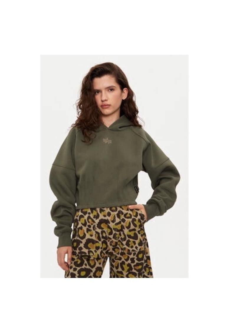 Bluza dama -  304543104 - Bumbac/Poliester - Verde