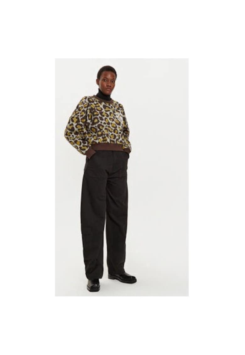 Bluza dama -  304543869 - Bumbac/Poliester - Maro