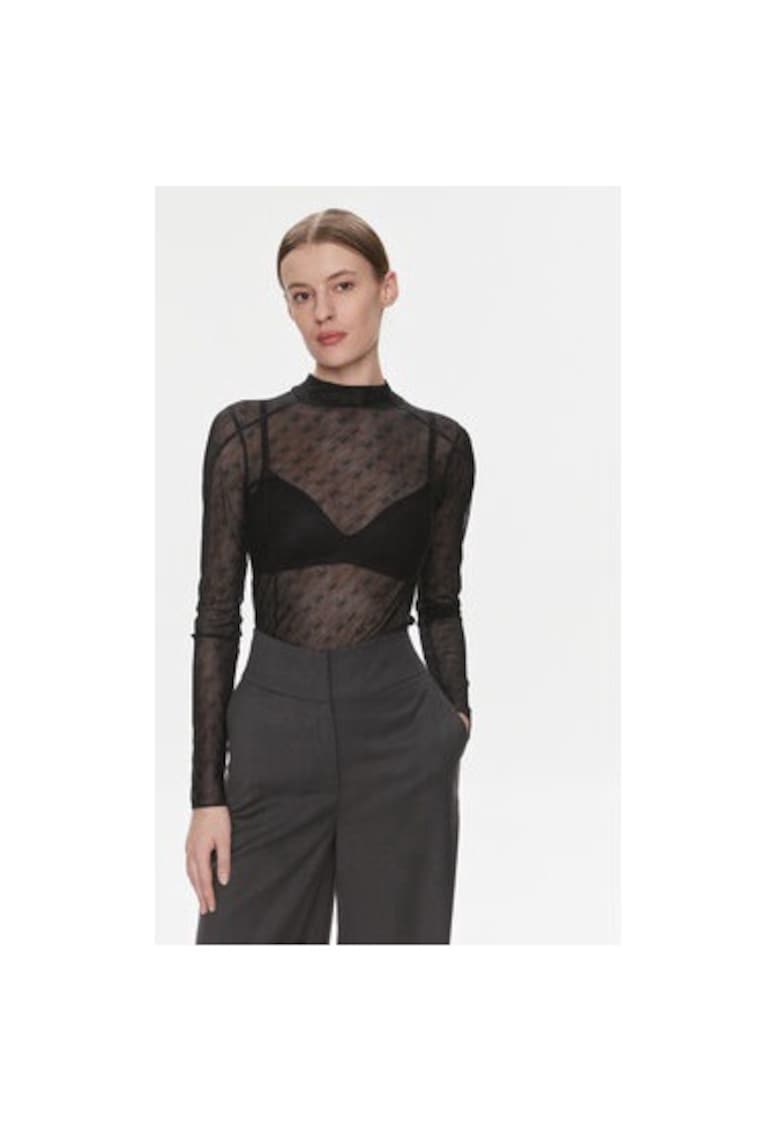 Bluza dama - 303661090 - Poliamida - Negru Bluza dama - 303661090 - Poliamida - Negru