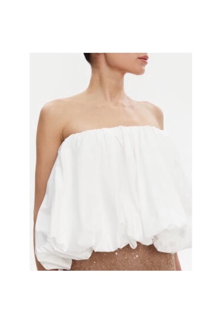 Bluza dama -  304928383 - Bumbac - Alb