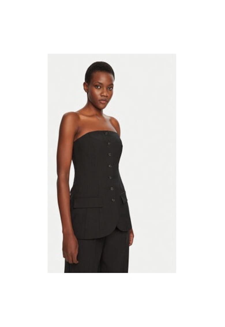 Bluza dama - 304944277 - Poliester reciclat/Lana - Gri - Gri