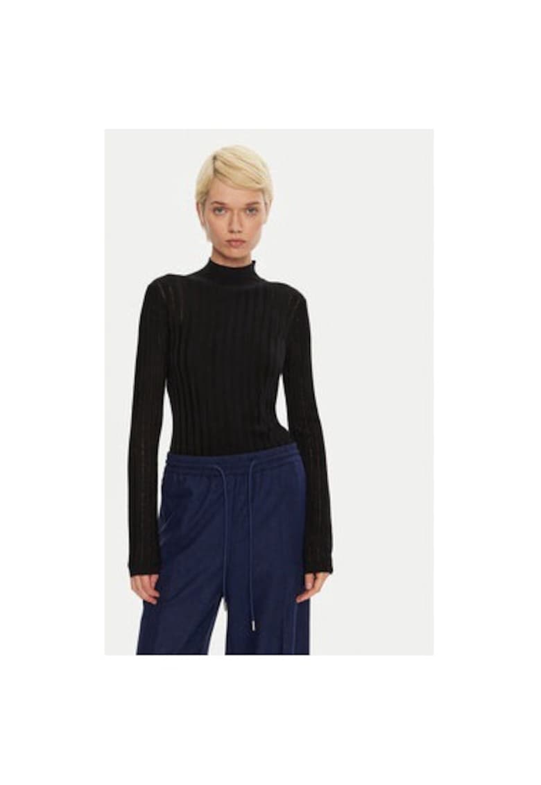 Bluza dama din lana neagra