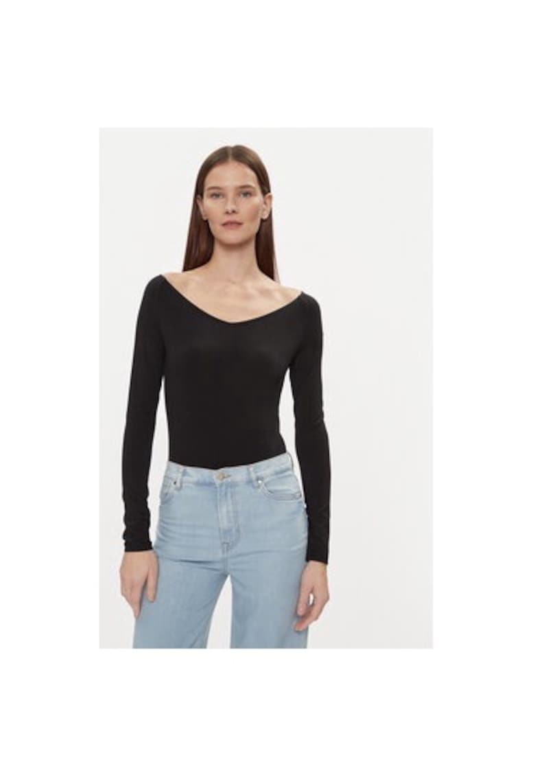 Bluza dama -  303661151 - Modal/Poliamida/Elastan - Negru