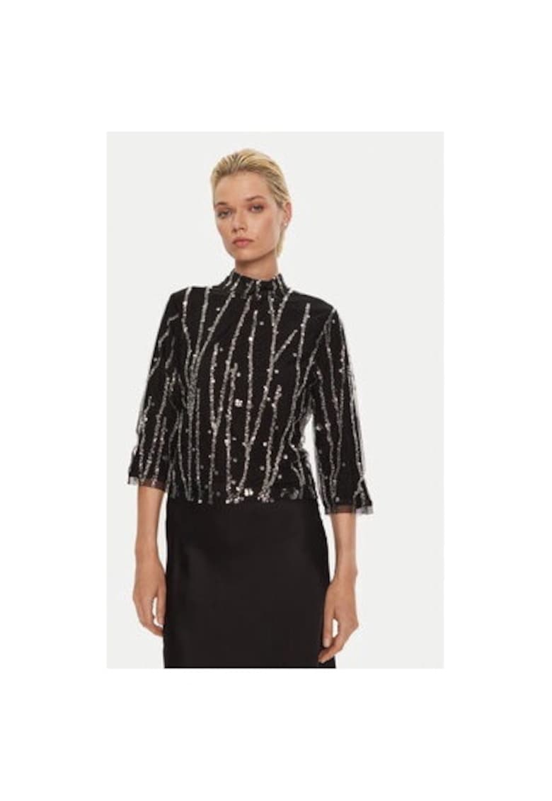 Bluza Dama - 304010101 - Poliester - Negru - Negru