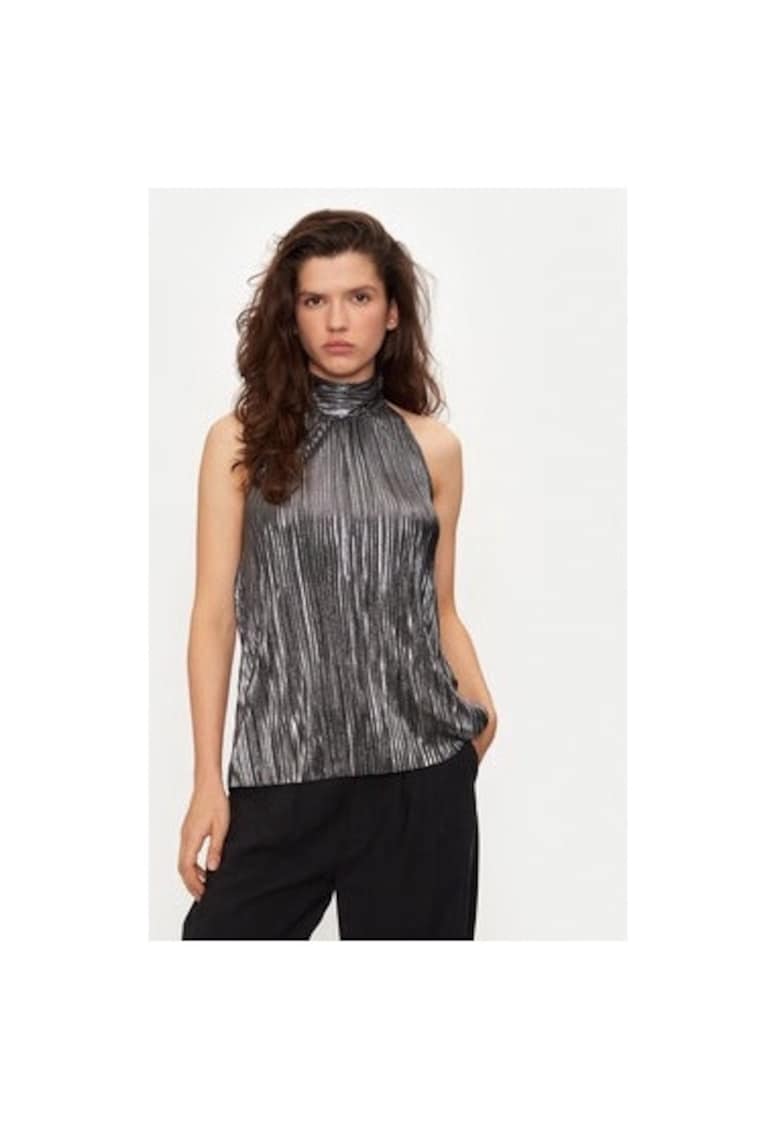 Bluza dama - 304453618 - Poliester reciclat - Argintiu Bluza dama - 304453618 - Poliester reciclat - Argintiu