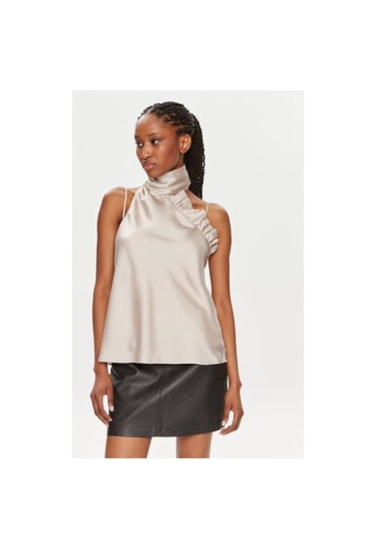 Bluza dama - 303667139 - Poliester reciclat - Bej Bluza dama - 303667139 - Poliester reciclat - Bej