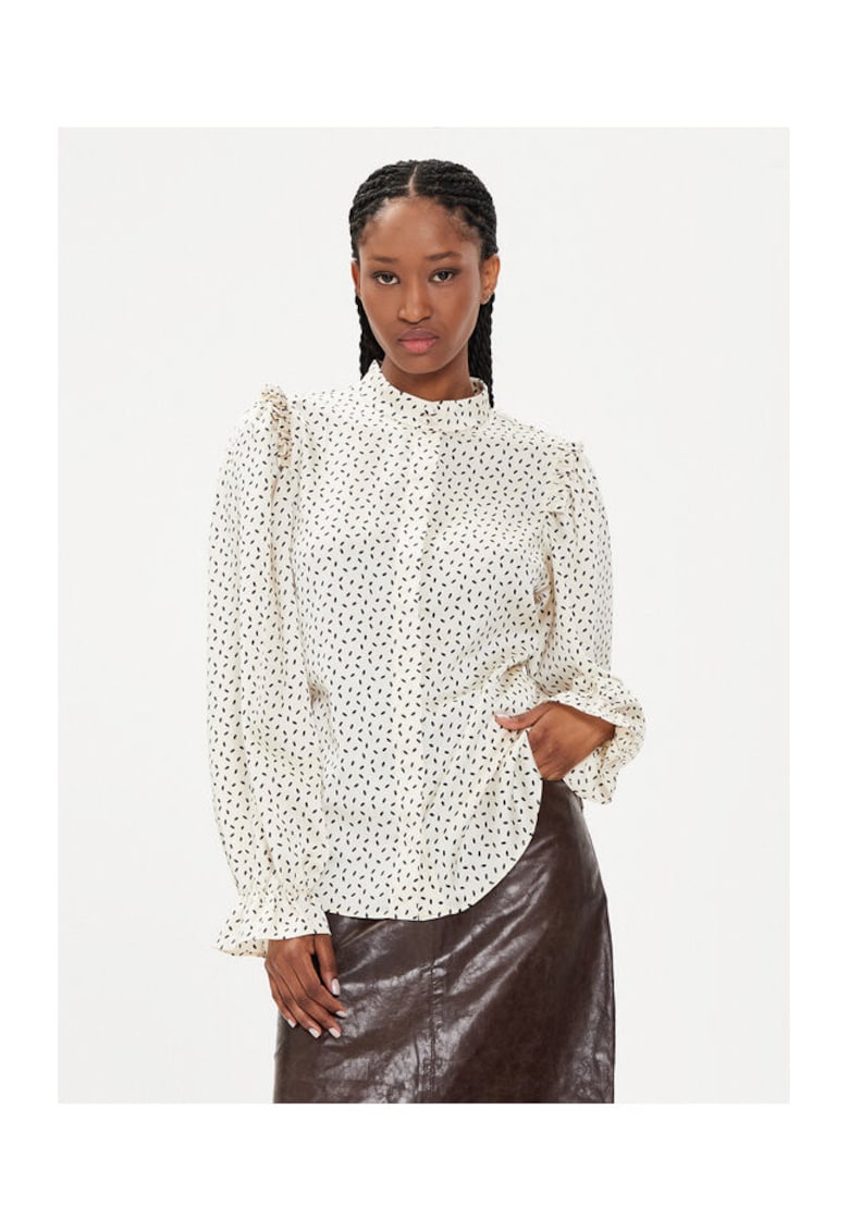 Bluza dama - 303956752 - Poliester reciclat - Bej - Bej