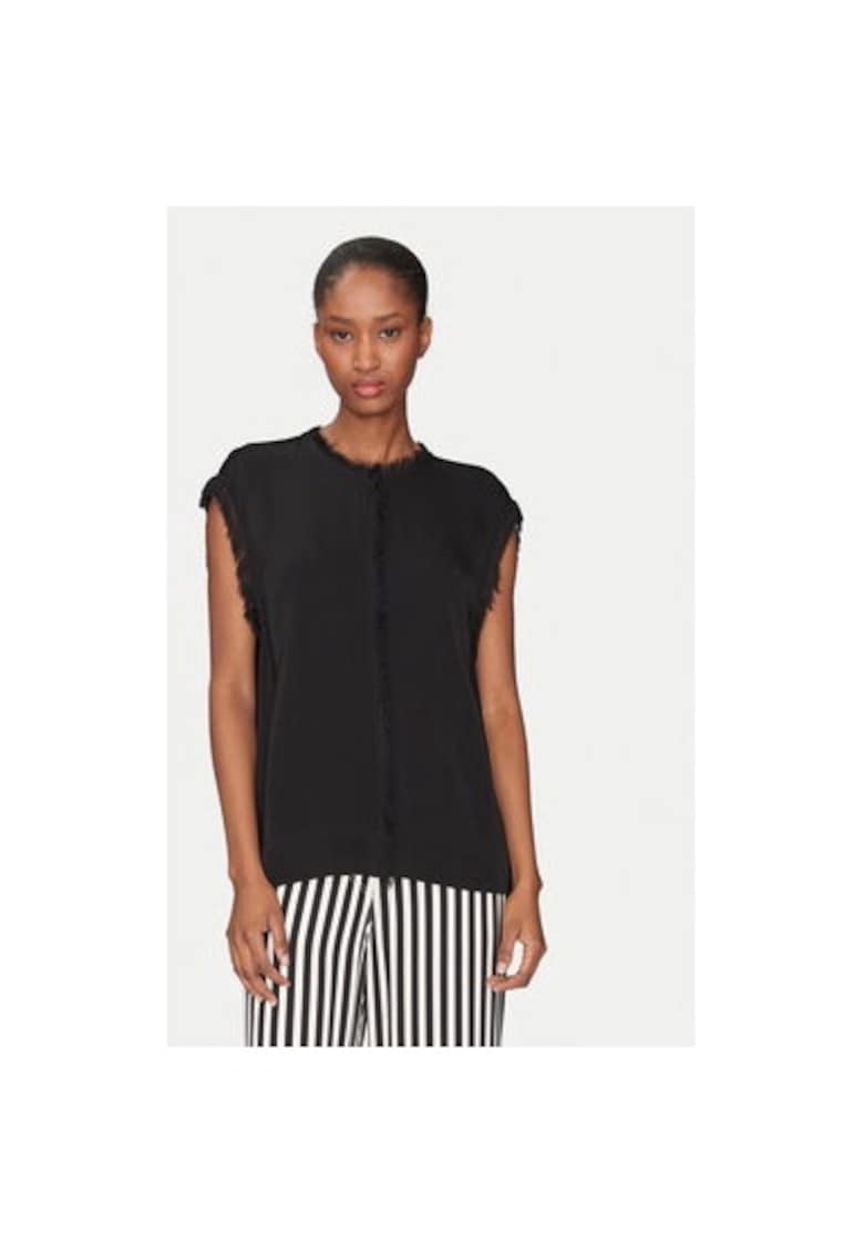 Bluza dama -  305138378 - Viscoza - Negru Bluza dama -  305138378 - Viscoza - Negru