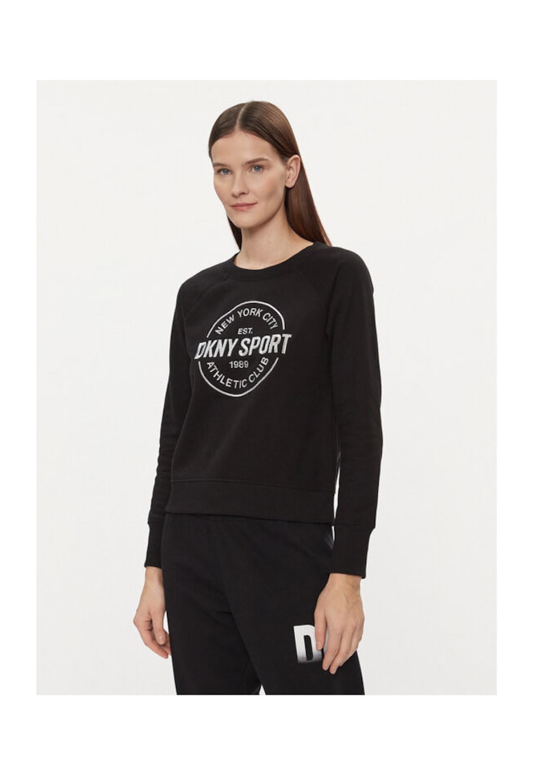 Bluza dama - 303750992 - Bumbac/Poliester - Negru - Negru