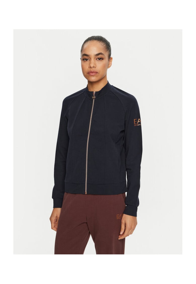 Bluza dama - Emporio Armani 303961480 - Bumbac - Albastru - Albastru