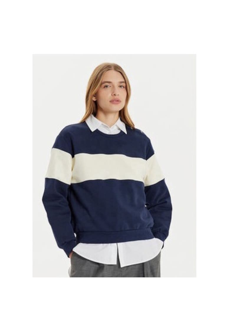 Bluza dama - 304723766 - Bumbac - Albastru Bluza dama - 304723766 - Bumbac - Albastru