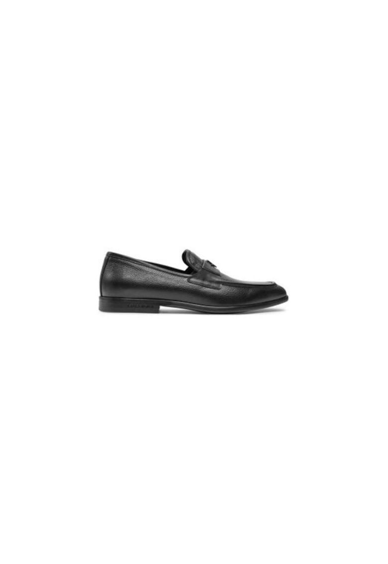 Mocasini barbati  304344244 - Piele naturala - Negru