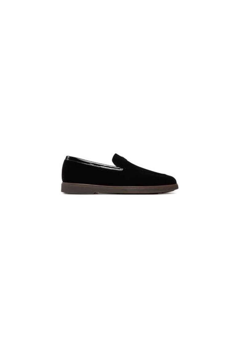 Mocasini barbati  304486487 - Piele naturala - Negru