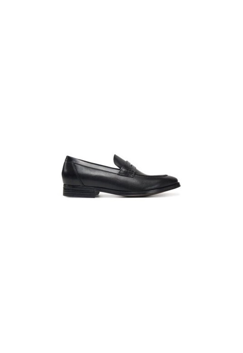 Mocasini barbati 304629044 - Piele naturala - Negru - Negru