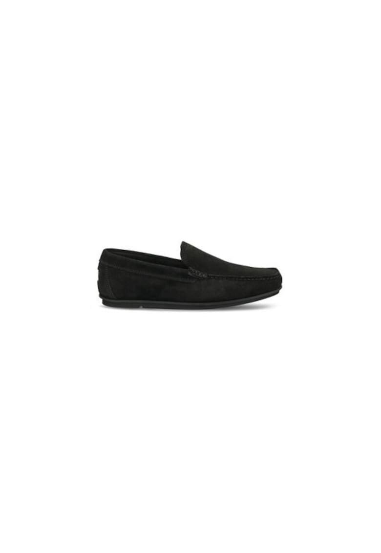 Mocasini barbati 305005038 - Piele naturala - Negru