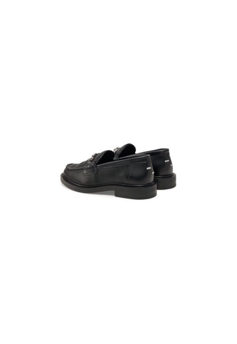 Mocasini Unisex  305042088 - Piele naturala - Negru