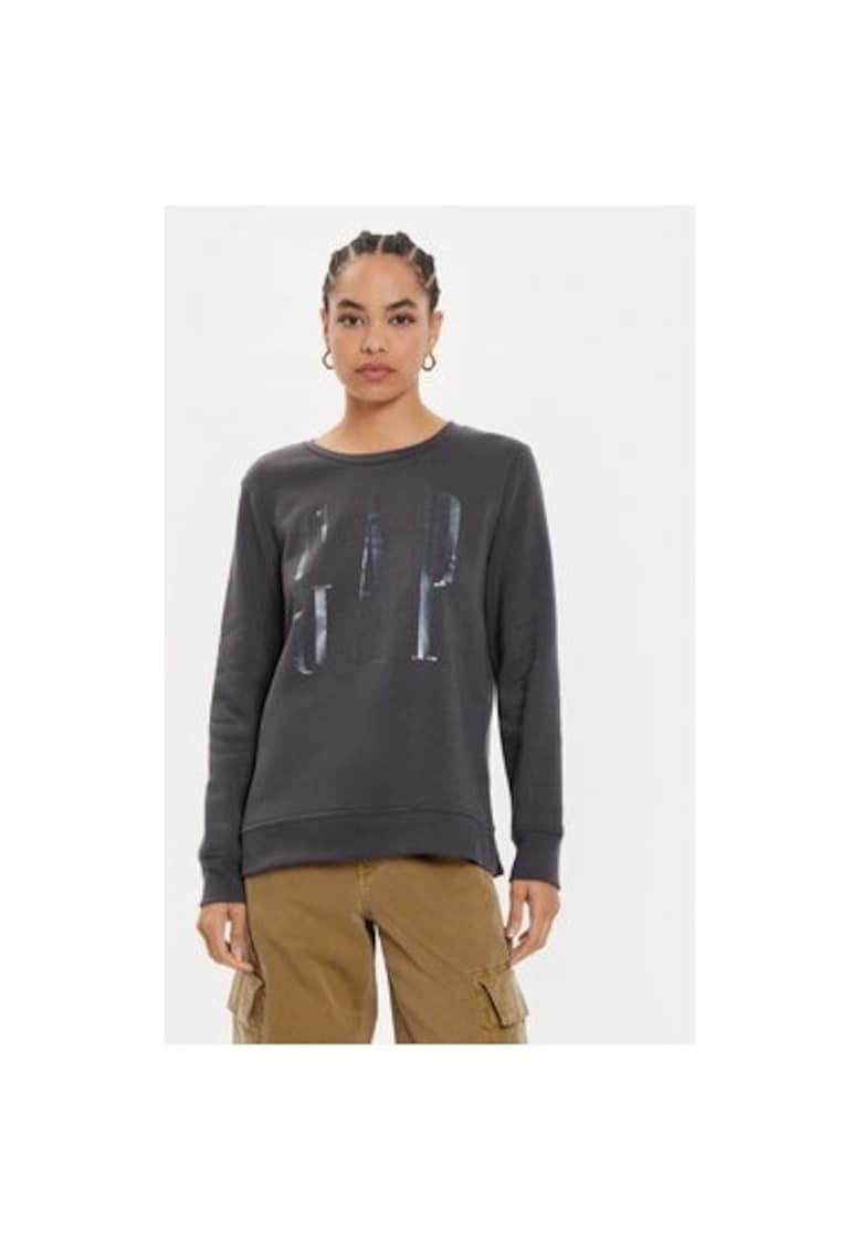 Bluza dama - 304454370 - Bumbac/Poliester - Gri Bluza dama - 304454370 - Bumbac/Poliester - Gri