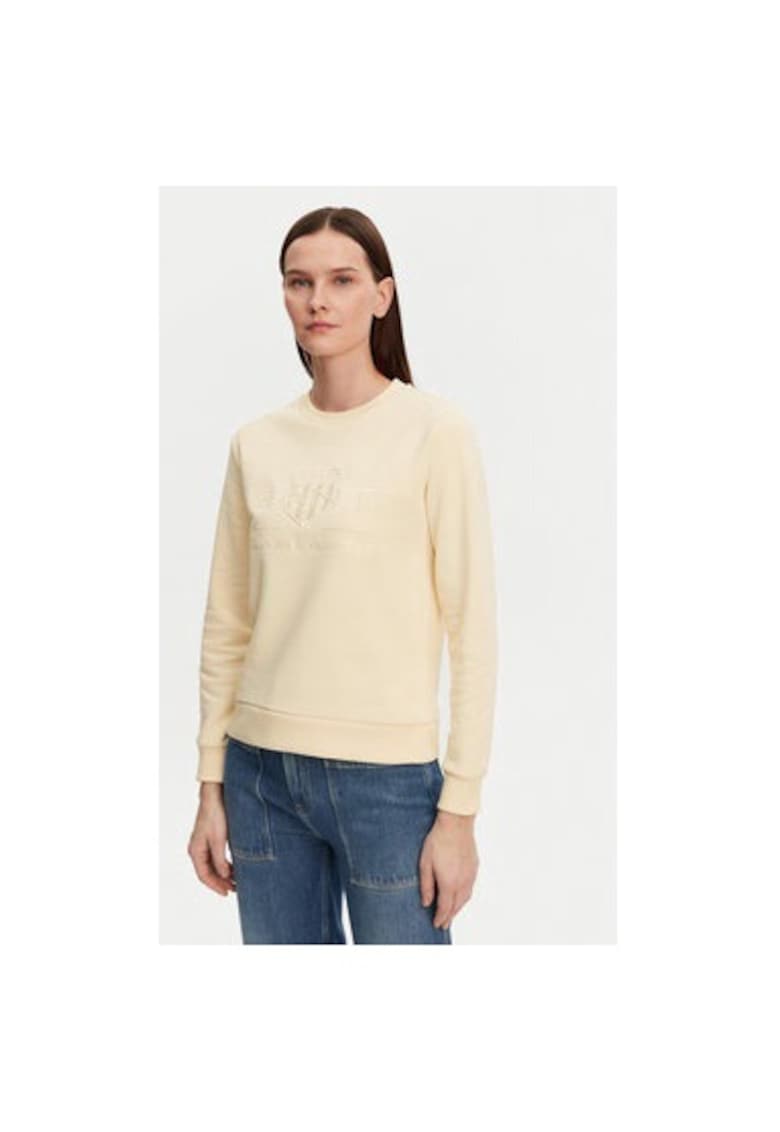 Bluza dama - 305367105 - Bumbac - Bej