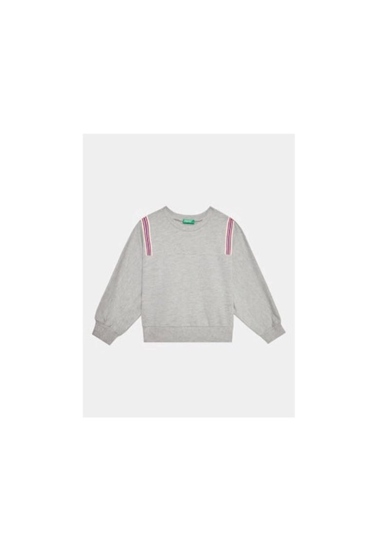 Bluza fete - 303212995 - Bumbac - Gri - Gri