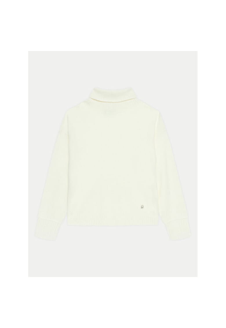 Bluza fete - 304521034 - Viscoza/Lana/Nylon - Bej - Bej