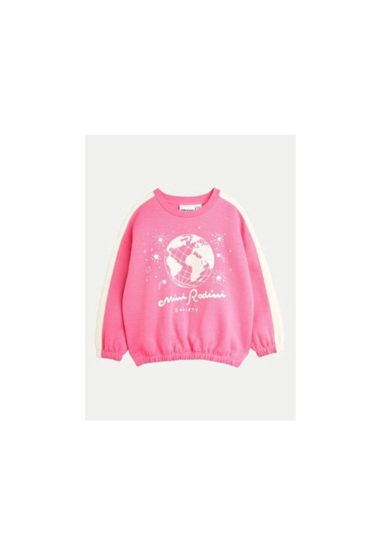 Bluza fete - 304157721 - Bumbac organic - Roz - Roz