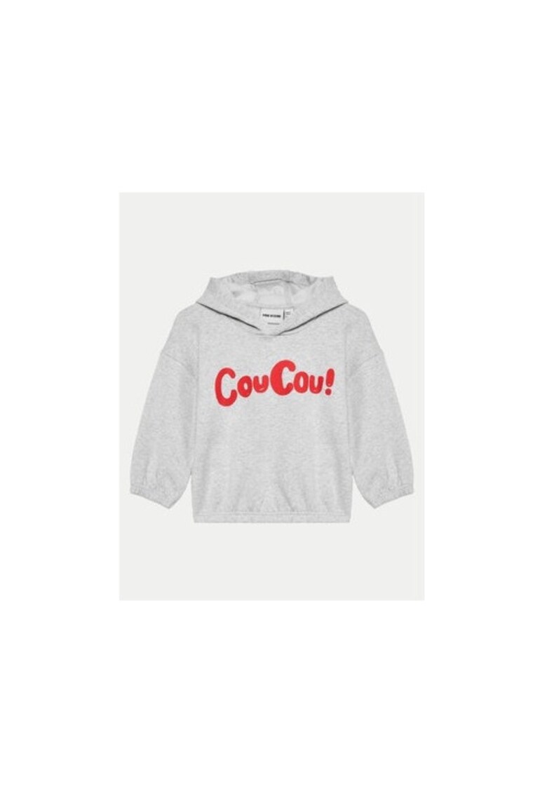 Bluza fete - 304157868 - Bumbac organic - Gri - Gri