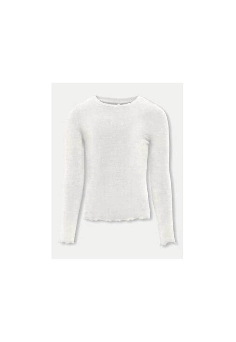 Bluza fete -  304503184 - Poliester/Viscoza - Alb